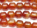 [Video] Mixed Carnelian AAA- Rondelle (Tube) 9x8.5x8.5mm 1strand beads (aprx. 14 inches/34 cm)