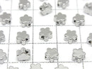 Metal parts Flower Motif 5.5x5.5mm Drilled Hole 10pcs
