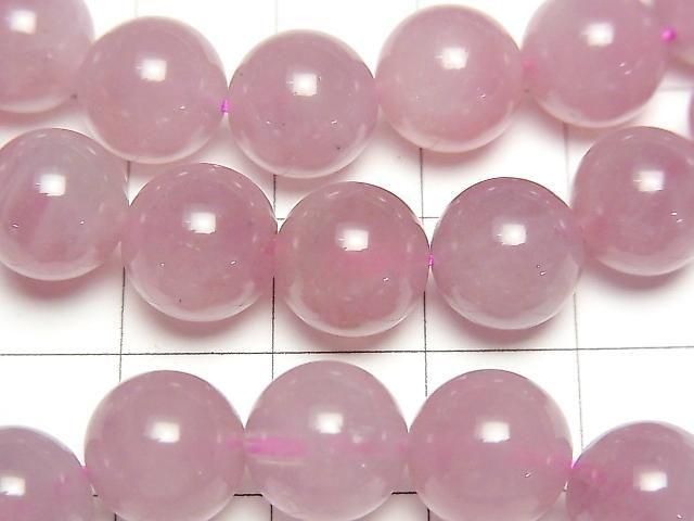 [Video] Madagascar Deep Rose Quartz AA++ Round 10mm Bracelet