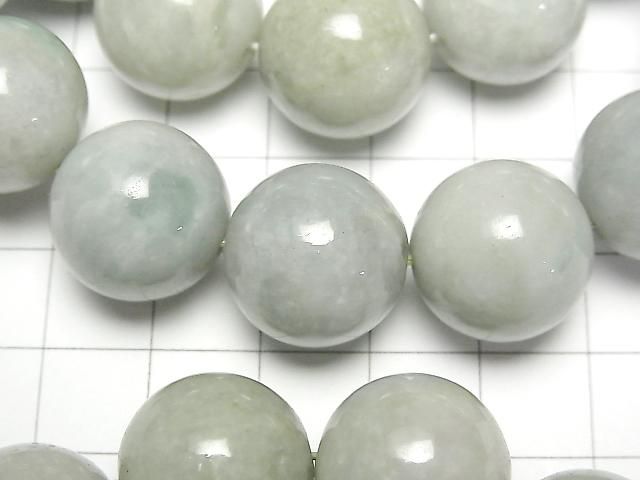 [Video] Burmese Jadeite AA Round 16mm Bracelet