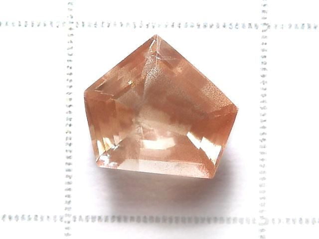 [Video][One of a kind] High Quality Oregon Sunstone AAA- Loose Fancy Shape Faceted 1pc NO.518