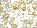 [Video]Rutilated Quartz AA++ Oval Cabochon 8x6mm 3pcs