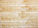 [Video] High Quality! Citrine AAA- Cube Shape 3x3x3mm Color Gradation 1strand beads (aprx.15inch/37cm)