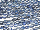 [Video] Kyanite AA Oval half or 1 strand beads (approx. 13 inches/32 cm)
