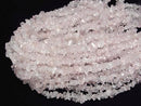 [Video] Rose Quartz AA++ Chips (Small Nugget) 1strand beads (approx. 30 inches/76 cm)