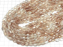 [Video] Brown Topaz AA++ Oval half or 1strand beads (approx. 15 inches/38 cm)