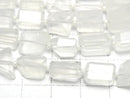 [Video] Brazilian Ice Quartz AA Faceted Nugget 1strand beads (approx. 11 inches/28 cm)