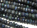 [Video] Matrix Opal AA++ Faceted Button Rondelle Half or 1 strand beads (approx. 15 inches/38 cm)