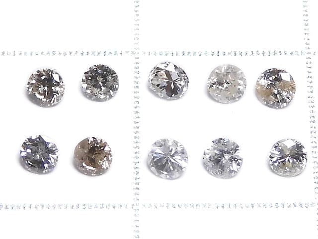 [Video][One of a kind] Diamond Loose stone Faceted 10pcs Set NO.211