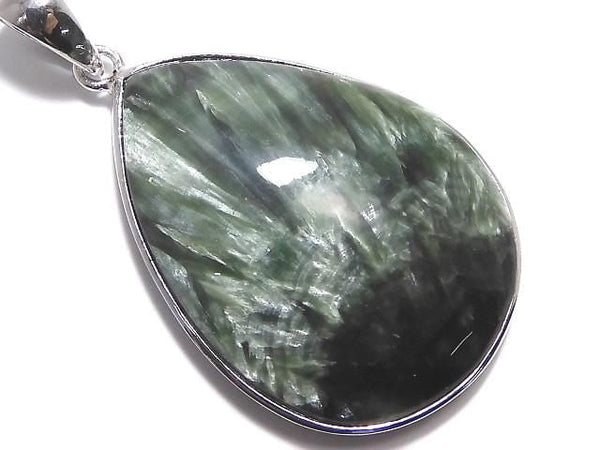 [Video][One of a kind] Seraphinite AAA Pendant Silver925 NO.4