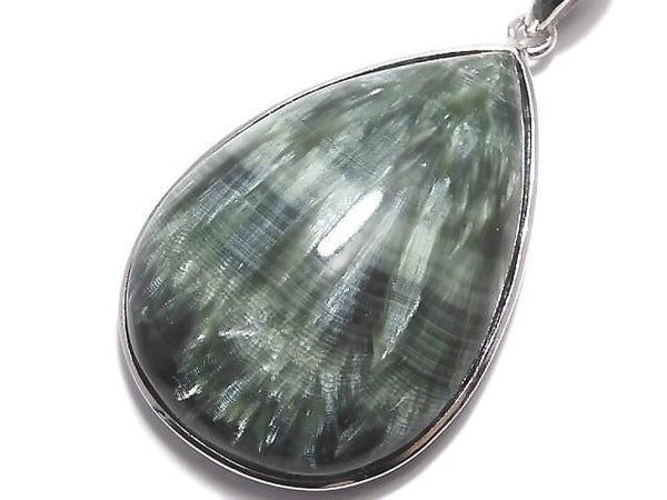 [Video][One of a kind] Seraphinite AAA Pendant Silver925 NO.6