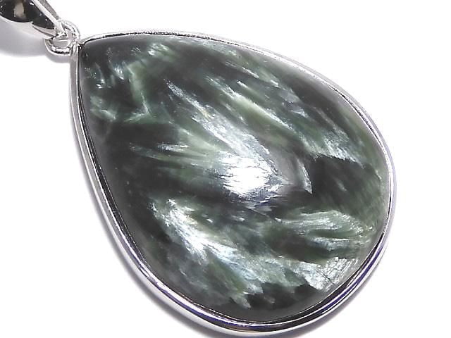 [Video][One of a kind] Seraphinite AAA Pendant Silver925 NO.10