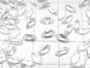 [Video] High Quality White Topaz AAA Loose Stone Marquise Faceted 6x3mm 10pcs