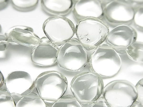 [Video] High Quality Green Amethyst AAA- Chestnut (Smooth) Half or 1 strand beads (approx. 7 inches/18 cm)