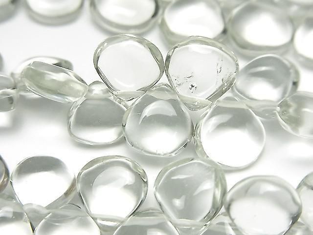 [Video] High Quality Green Amethyst AAA- Chestnut (Smooth) Half or 1 strand beads (approx. 7 inches/18 cm)