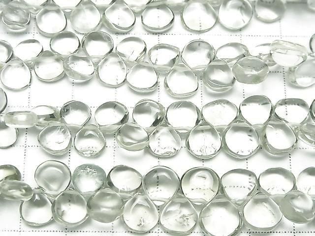 [Video] High Quality Green Amethyst AAA- Chestnut (Smooth) Half or 1 strand beads (approx. 7 inches/18 cm)