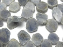 [Video] Sapphire Slice Nugget 1strand beads (approx. 7 inches/18 cm)
