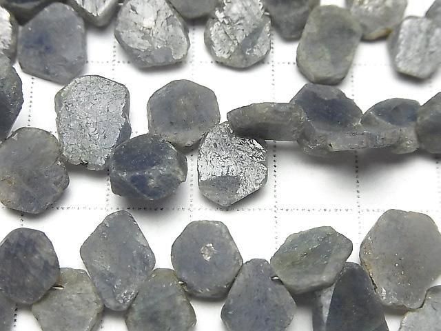 [Video] Sapphire Slice Nugget 1strand beads (approx. 7 inches/18 cm)