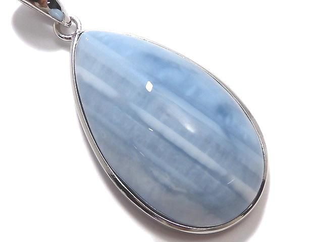 [Video][One of a kind] Blue Opal AAA- Pendant Silver925 NO.21