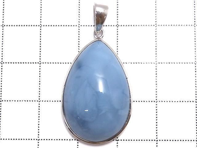 [Video][One of a kind] Blue Opal AAA- Pendant Silver925 NO.22