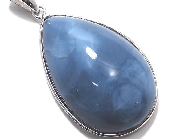 [Video][One of a kind] Blue Opal AAA- Pendant Silver925 NO.23