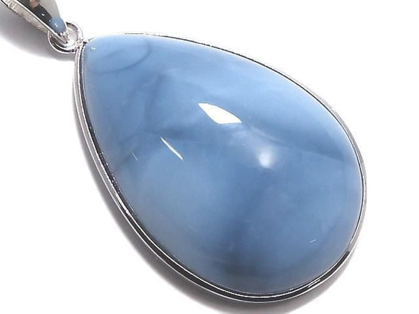 [Video][One of a kind] Blue Opal AAA- Pendant Silver925 NO.25