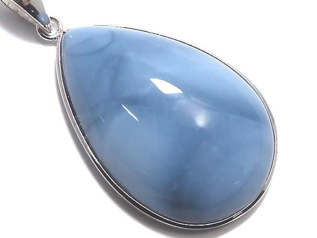 [Video][One of a kind] Blue Opal AAA- Pendant Silver925 NO.25