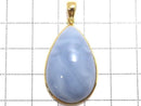 [Video][One of a kind] Blue Opal AAA- Pendant 18KGP NO.30