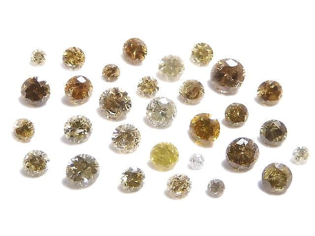 [Video][One of a kind] Diamond Loose stone Faceted 30pcs Set NO.4