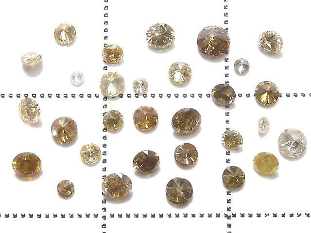 [Video][One of a kind] Diamond Loose stone Faceted 30pcs Set NO.4