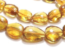 [Video][One of a kind] High Quality Citrine AAA+ Micro Cut Size Gradation 1 Strand (46cm) NO.1