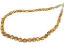 [Video][One of a kind] High Quality Citrine AAA+ Micro Cut Size Gradation 1 Strand (46cm) NO.1