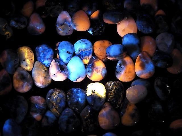 [Video] Afghanite Pear Shape (Smooth) Half or 1strand beads (approx. 7 inches/18 cm)