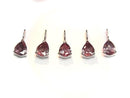 [Video][Japan]High Quality Color Change Garnet AAA Pear Shape Faceted 5x4mm Pendant [K10 White Gold] 1pc