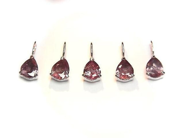 [Video][Japan]High Quality Color Change Garnet AAA Pear Shape Faceted 5x4mm Pendant [K10 White Gold] 1pc