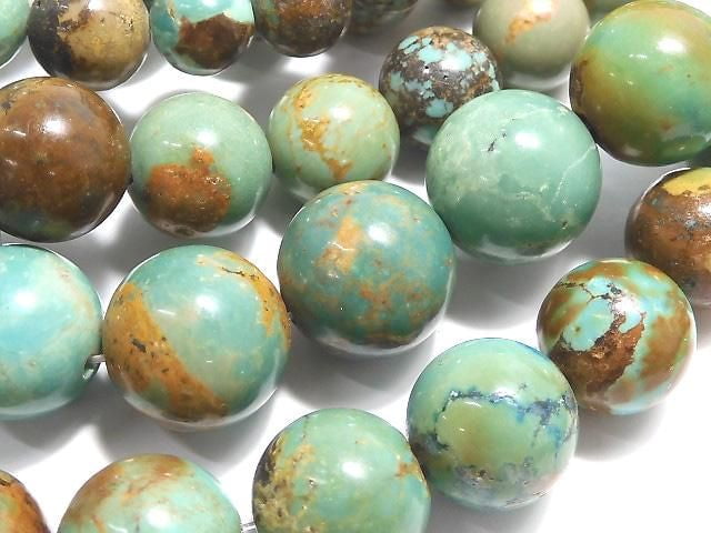 [Video] Turquoise AA++ Round 4-13mm Size Gradation 1strand beads (approx. 15 inches/38 cm)