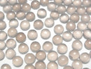[Video] Gray Onyx AAA Round Cabochon 5x5mm 10pcs