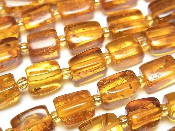 [Video] Baltic Amber Square Nugget 1strand beads (approx. 15 inches/36 cm)