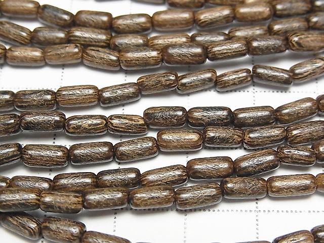 Wood Beads  Rice 7x3x3mm 1strand beads (aprx.15inch/38cm)