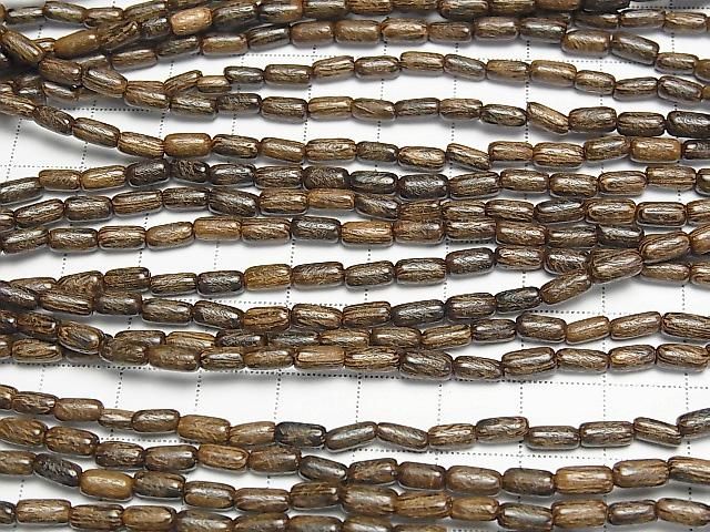 Wood Beads  Rice 7x3x3mm 1strand beads (aprx.15inch/38cm)