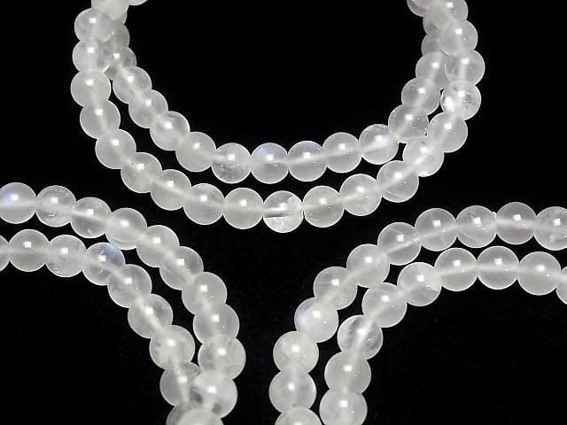 [Video] Royal Blue Moonstone AA Round 6mm Bracelet