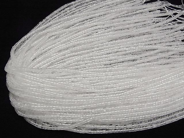 [Video] Crystal AA+ Rondelle (Heishi) 3x3x2mm 1strand beads (approx. 15 inches/36 cm)