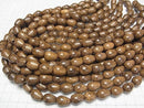 Wood Beads  Vertical Hole Drop 14x11x11mm 1strand beads (aprx.15inch/38cm)