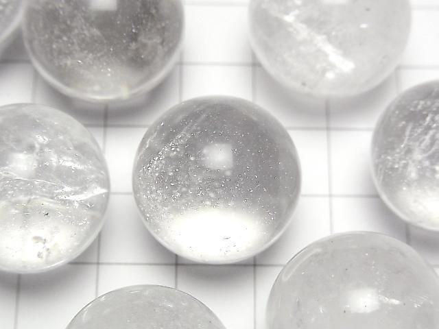 [Video] Himalayan Ice Quartz AA++ Sphere, Round 20mm-23mm 1pc
