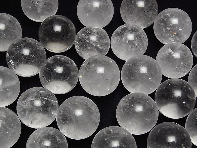 [Video] Himalayan Ice Quartz AA++ Sphere, Round 20mm-23mm 1pc