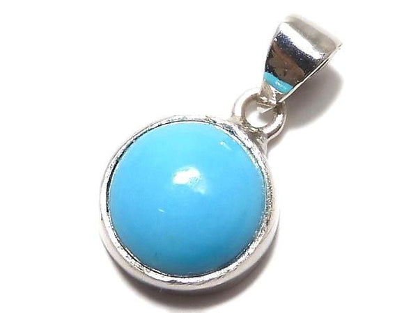 [Video][One of a kind] Kingman Turquoise AAA- Pendant Silver925 NO.252