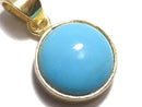 [Video][One of a kind] Kingman Turquoise AAA Pendant 18KGP NO.260