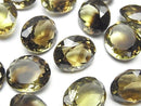 [Video] High Quality Lemon x Smoky Quartz AAA Loose Stone Oval Faceted Mix Size 3pcs