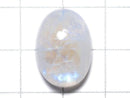 [Video][One of a kind] High Quality Rainbow Moonstone AAA Cabochon 1pc NO.43