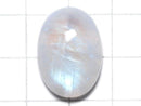 [Video][One of a kind] High Quality Rainbow Moonstone AAA Cabochon 1pc NO.45